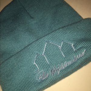 Troye Sivan blue neighborhood beanie